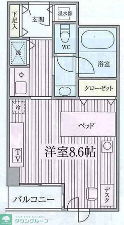 コンフォート荻窪の物件間取画像